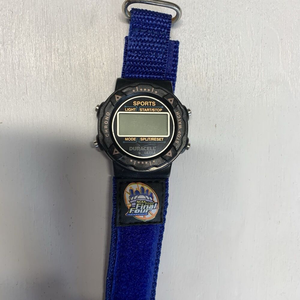 Duracell Ultra VTG 2000 NCAA Final Four Indianapolis Sports Watch Not Tested